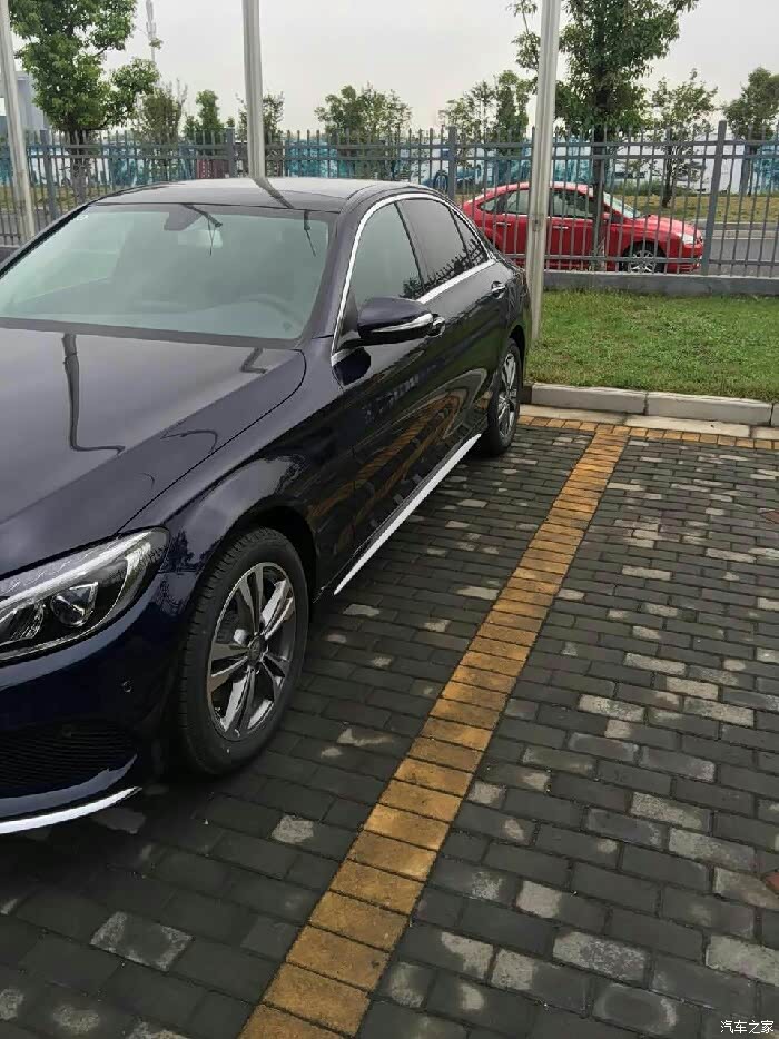 【图】钙蓝提车小记_奔驰c级论坛_汽车之家论坛