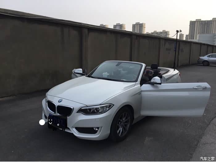 全新宝马218敞篷白色苏州低价转正式转让