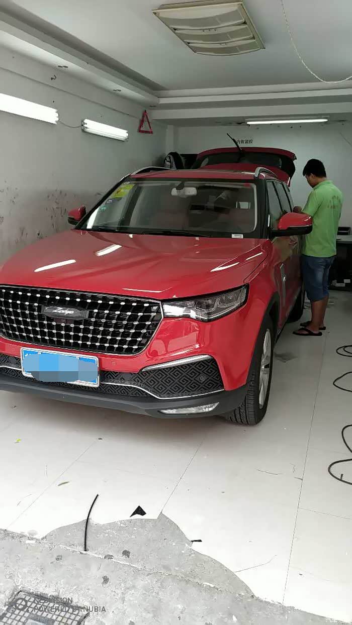 【图】美好日子从小七开始,小改一下【贴膜,行车记录仪】_众泰t700