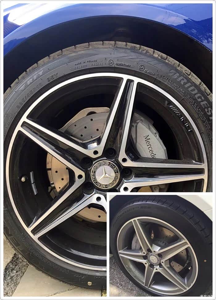 【图】准备入手辆c200(请问可以选配个这样的轮胎吗)_奔驰c级论坛