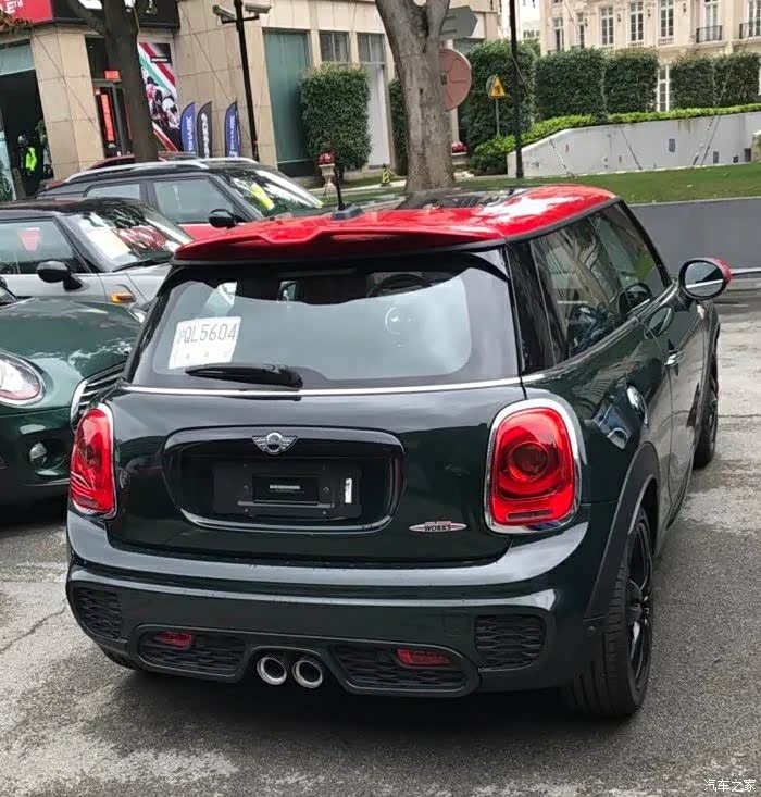 今天定了minicooper s英伦绿,坐标南京.新人请教问