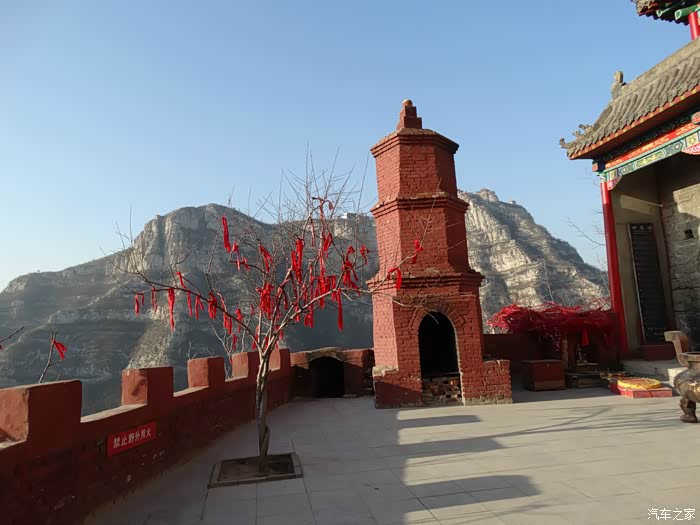 石家庄cs35车友会探访石家庄西部的莲花山