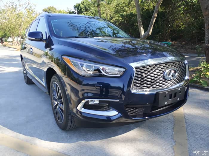 【图】【提车毒后感】抗拒到接受 容量巨兽qx60星夜蓝_英菲尼迪qx60