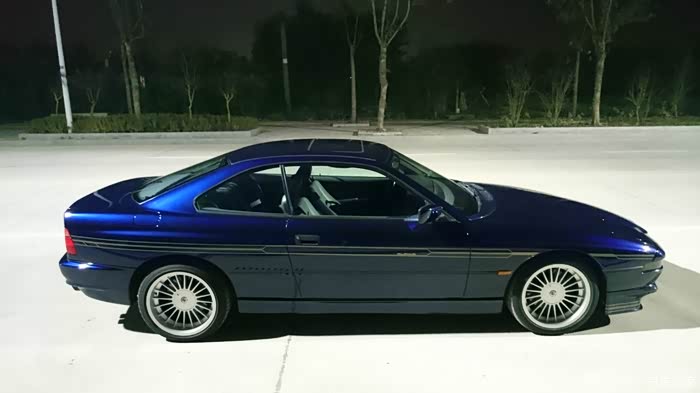 放个毒bmw850ialpinab12国内唯一一辆阿尔宾娜版850i