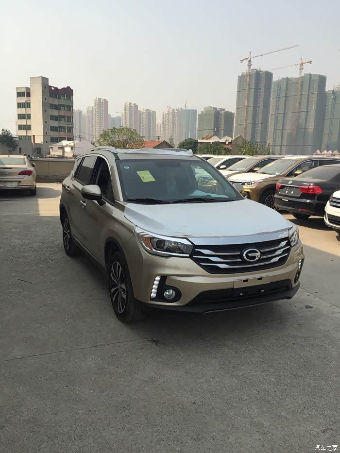 【图】今天中午提车了,香槟金自动豪华_传祺gs4论坛_汽车之家论坛