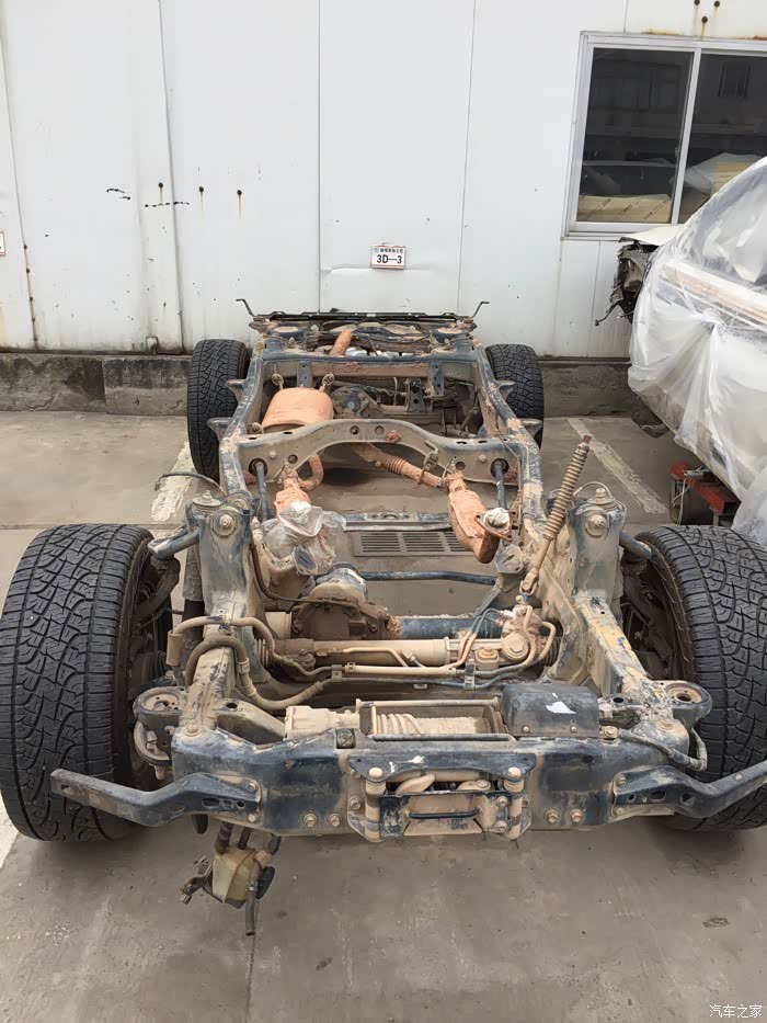 普拉多拆车够结实