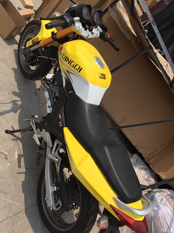 轻骑国俊200提车了