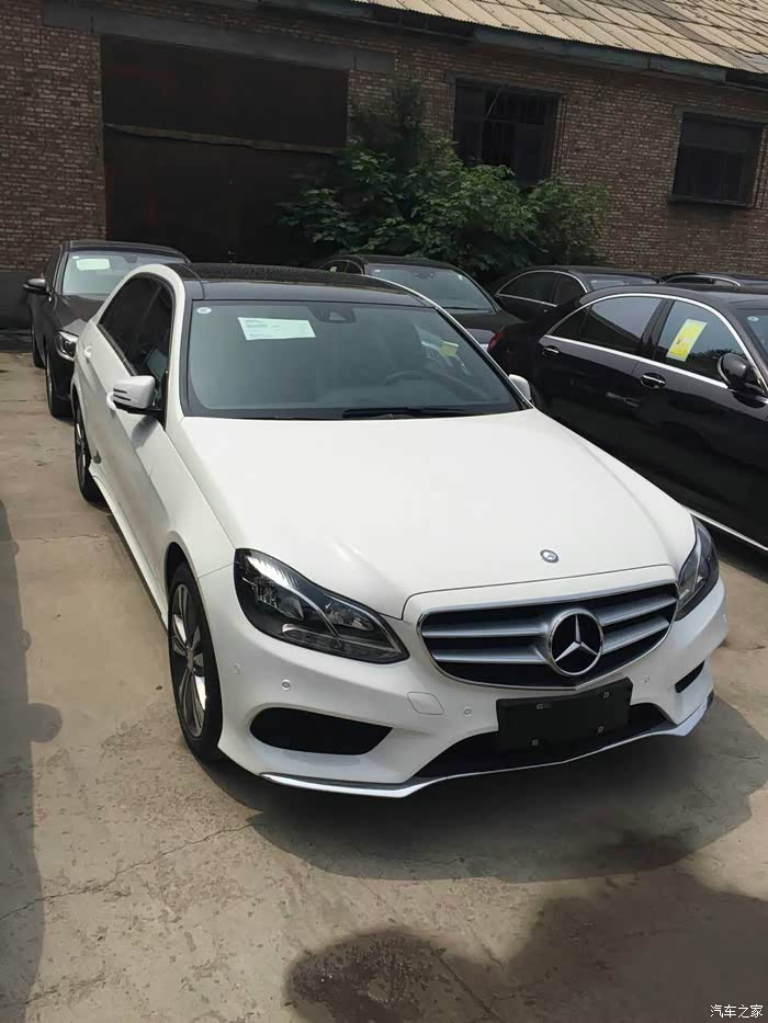 【图】北京e260运动时尚大白_奔驰e级论坛_汽车之家论坛