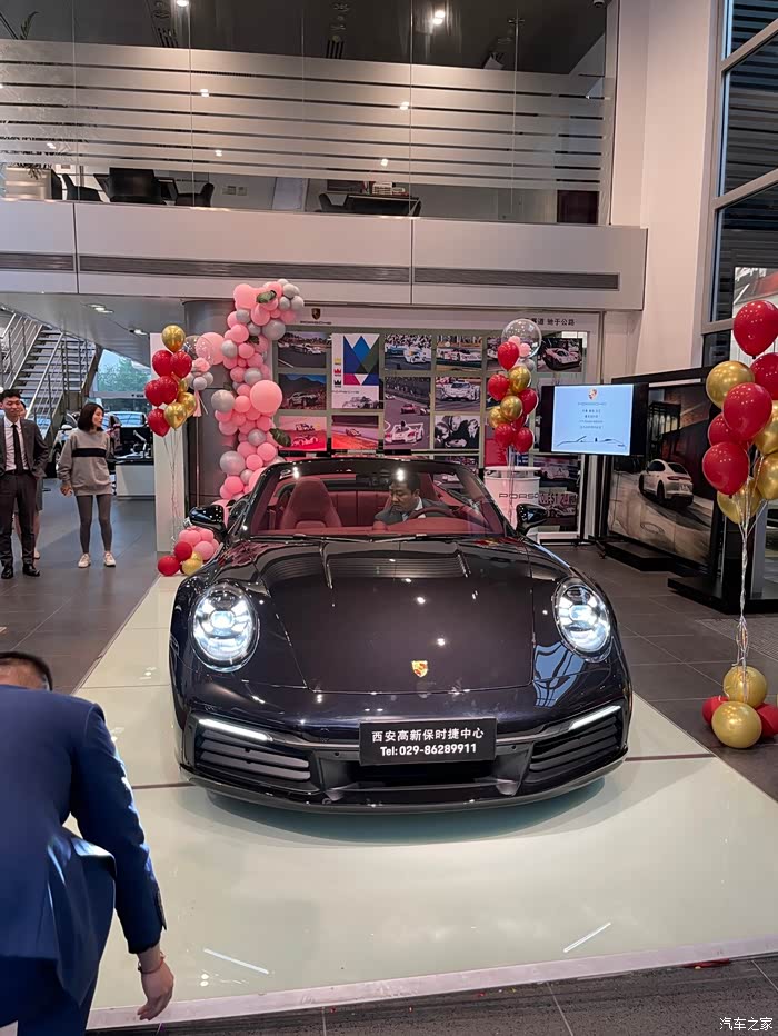 【图】911 黑玉 cabriolet 软敞提车了_保时捷911论坛_汽车之家论坛