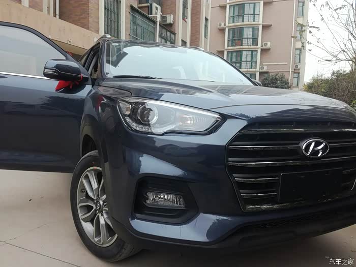 【图】新ix35午夜蓝已提,全款落地15.