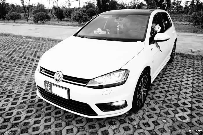 晚到的高尔夫rline手动提车作业小情人当车模