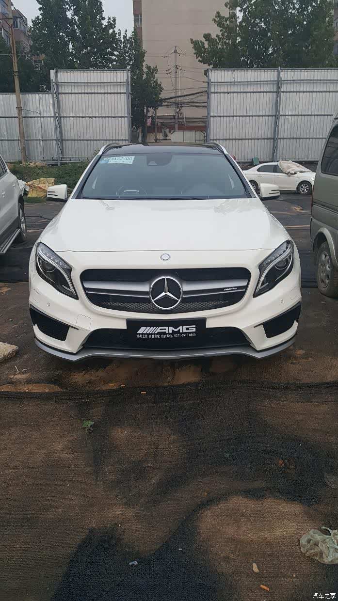 奔驰gla45 amg提车作业,申精