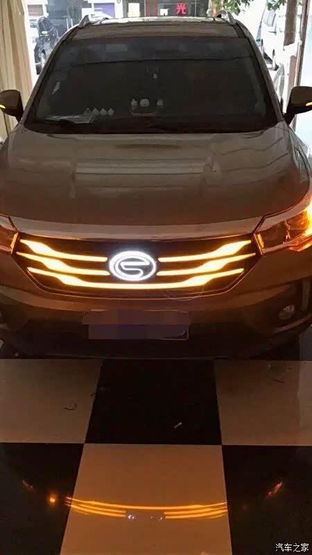 只为与众不同 改装三色中网灯