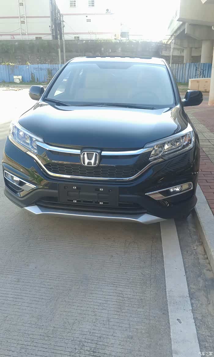 【图】16款 都市版 黑色crv 提车作业_本田cr-v论坛_汽车之家论坛