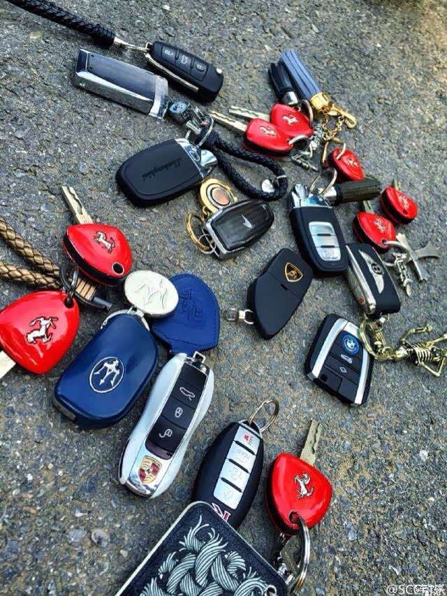 亲们晒你们的钥匙,看谁的最