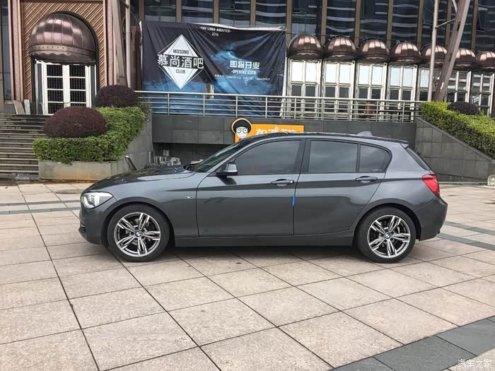 【图】【难得一见的战斗灰颜色,添置二手bmw118i 进口1系】_宝马1系