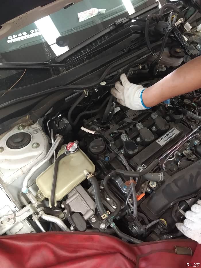 十代思域更换油封全过程(沈阳的小伙伴)