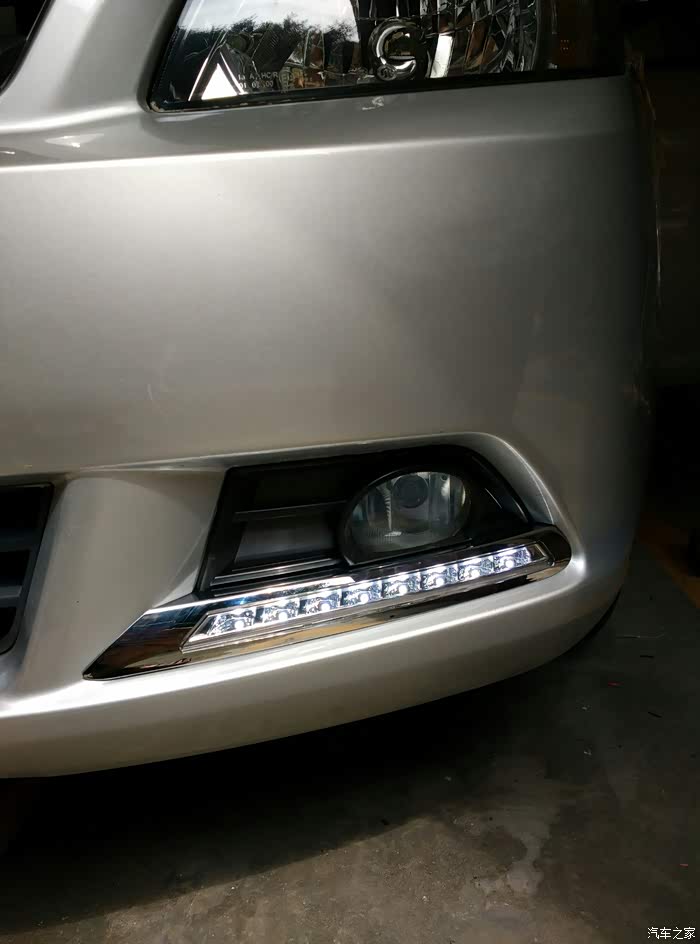 【图】自己动手安装高大上日行灯效果不错_长城c30论坛_汽车之家论坛