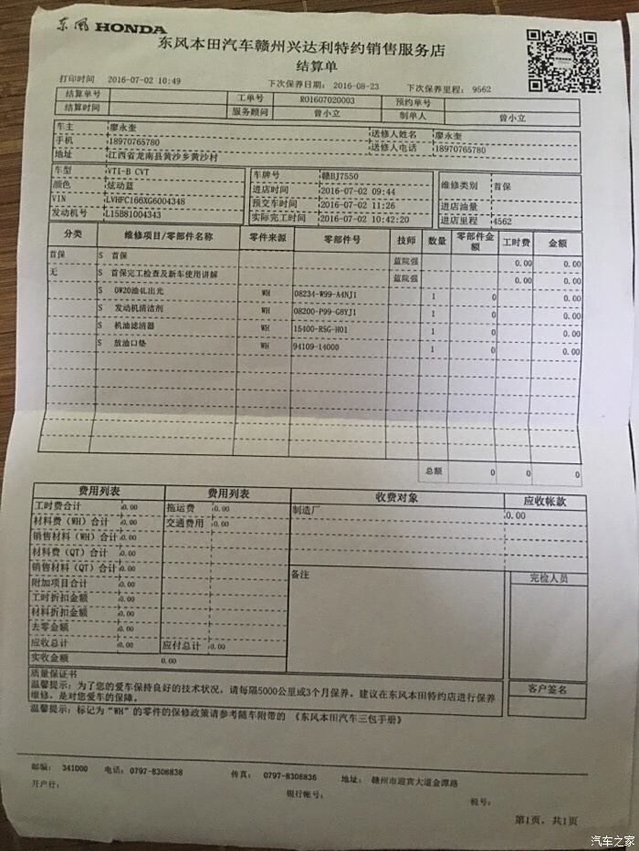 思域改装清单图片