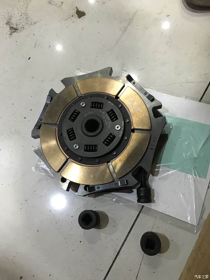 更换exedy双片竞技离合器