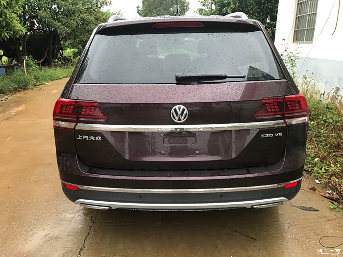 玛瑙红途昂25t旗舰已经使用5000公里