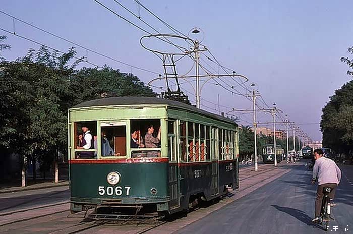 长春有轨电车老照片1980年代