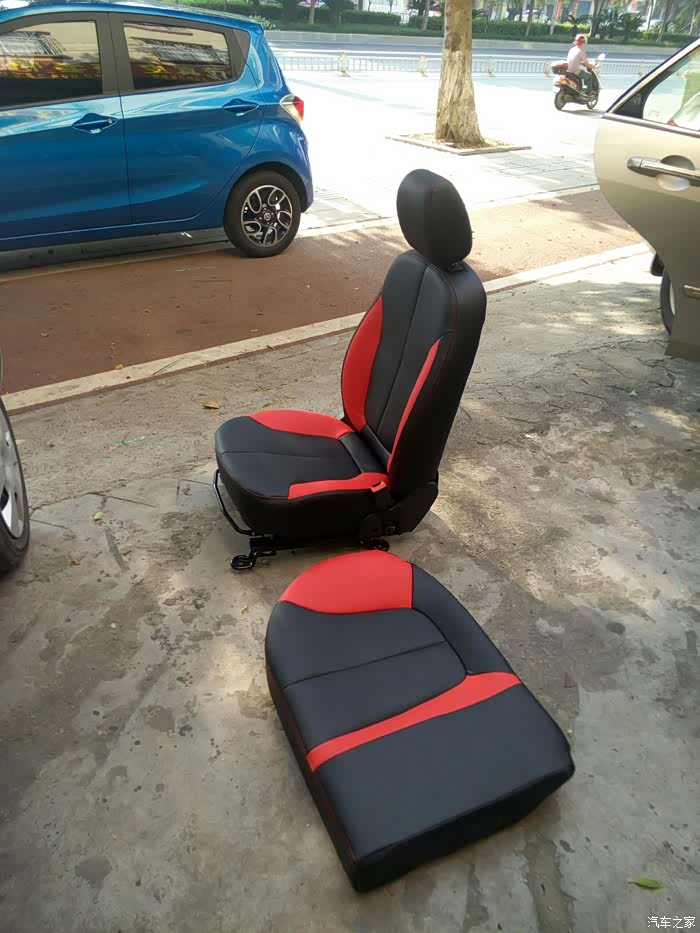 【图】湛江新奔奔座椅拉皮_奔奔论坛_汽车之家论坛