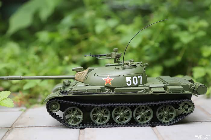 火红七月国产62式轻型坦克模型欣赏