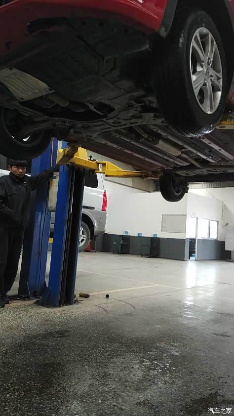 新车首次 回厂的关怀 暖暖的~!