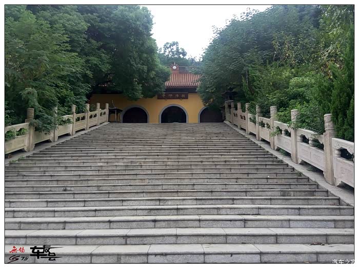 无锡cs75车友会游历史名刹朝阳禅寺