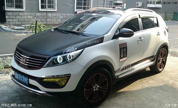 汽车发烧友改装智跑帅气作业