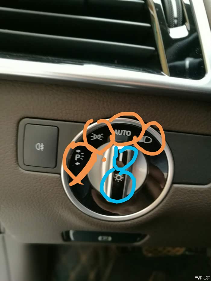 灯光旋钮按键的疑问