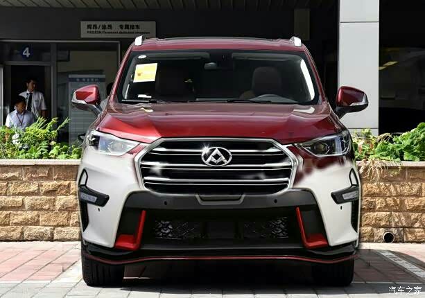 【图】d90请人定制大包围改装,大家给点意见_上汽大通d90论坛_汽车之