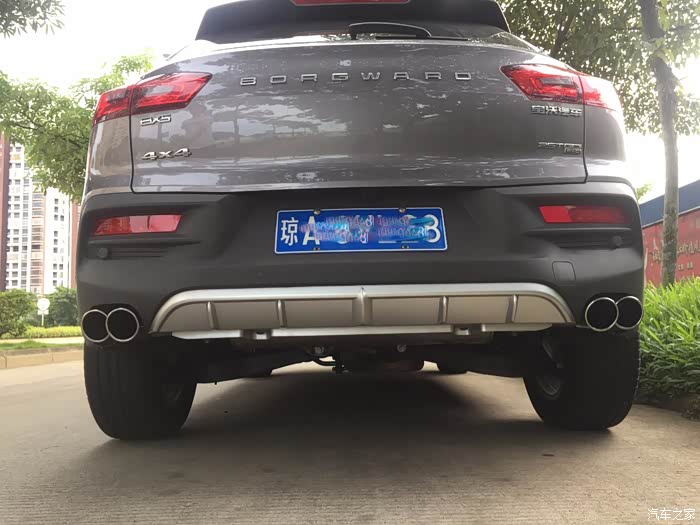 宝沃bx5改四出尾咀作业