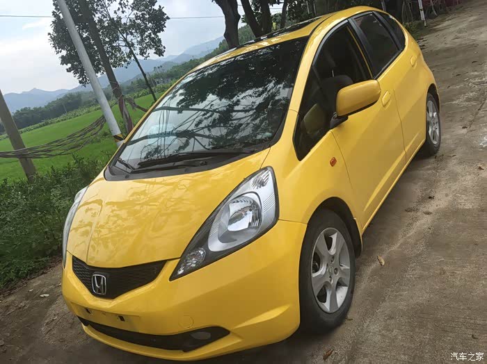 【图】二手二飞拉丁黄闪亮登场!_飞度论坛_汽车之家论坛