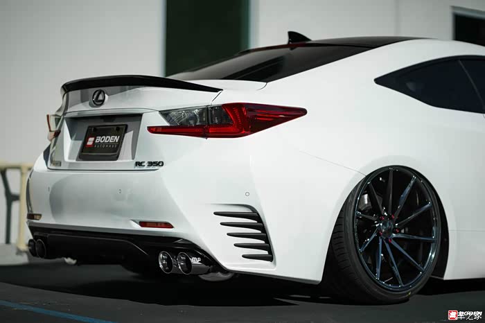 rc350改装美国vossen cvt轮毂,颜值太帅