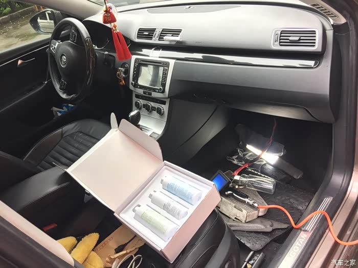 可视空调清洗/大众迈腾