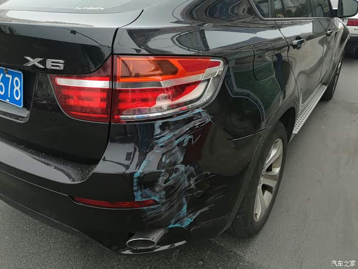 两星期被撞两次_宝马x6论坛_汽车之家论坛