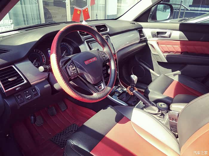 【图】情侣红黑色哈佛h2改一下子_哈弗h2论坛_汽车之家论坛