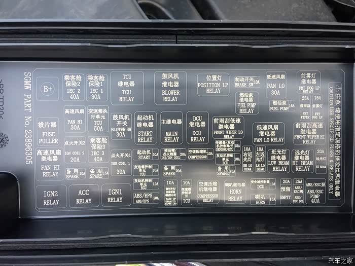 宝骏560amt保险盒