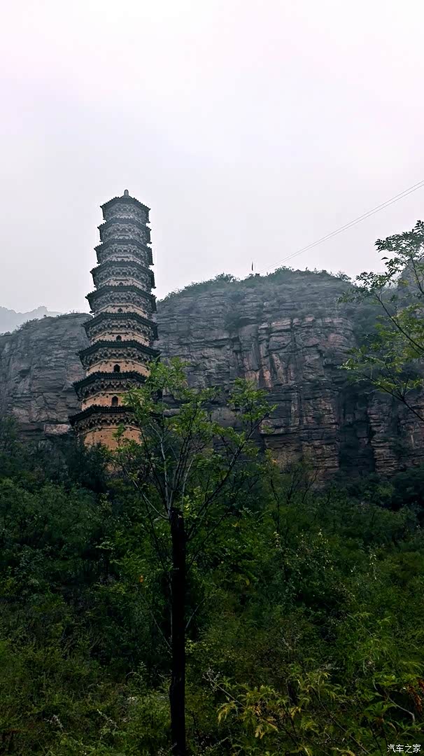 云台山之百家岩寺塔三