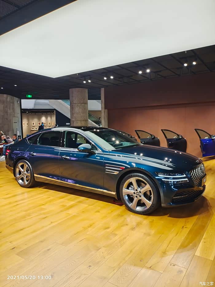 上海行香港广场专程试驾捷尼赛思g80