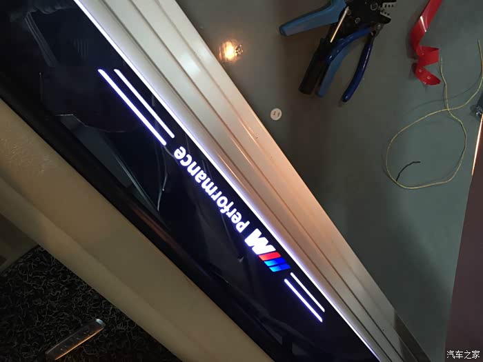 流光迎宾踏板灯给大家看看效果图炫不炫