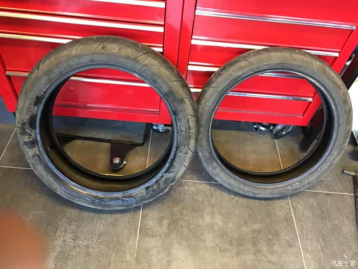 摩托轮胎是重要的 不同于四轮子 要勤换 tr换新鞋