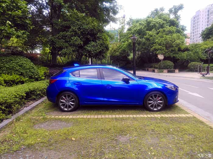 16款两厢旗舰改色极光蓝