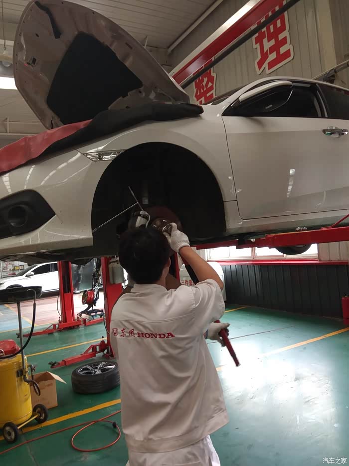 十代思域更换油封全过程(沈阳的小伙伴)