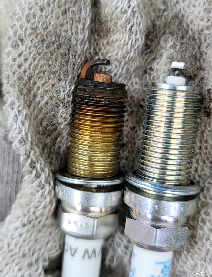 7w公里,更换火花塞作业~(劝大家5~6w公里务必更换火花塞!