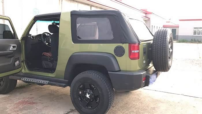 【图】两门40 泰普原厂软顶装车 效果还行_北京bj40论坛_汽车之家论坛