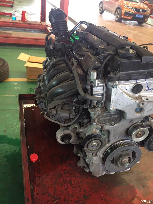 crv更换发动机进行时