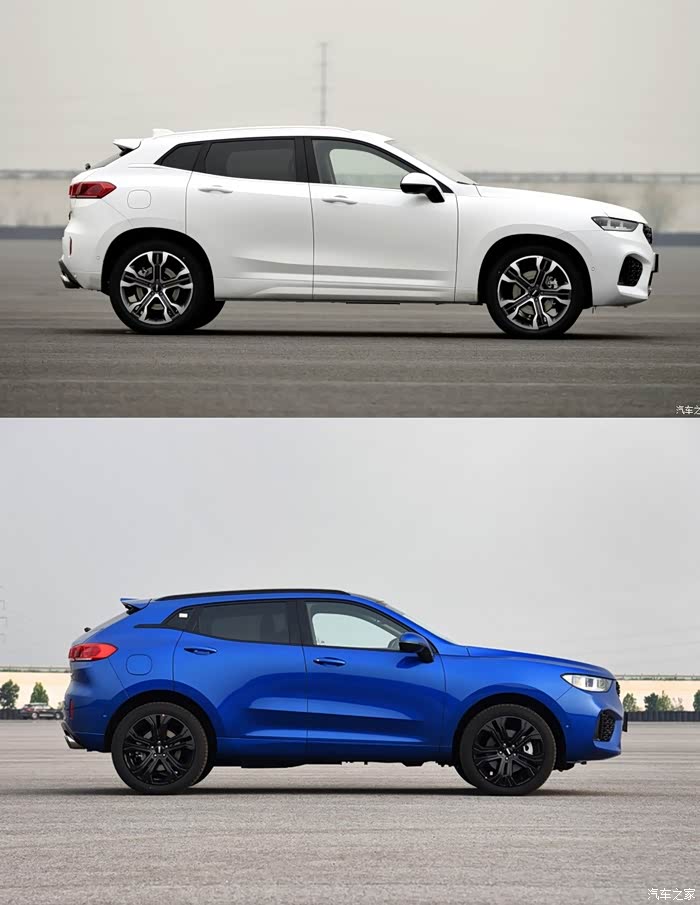 vv7vv5车身尺寸对比图